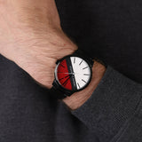Armani Exchange Cayde Multicolor Dial Black Steel Strap Watch For Men - AX2725 Authentic Buy Shop Now