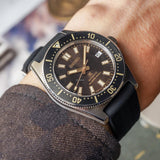Seiko Prospex 1965 Diver's Modern Re-Interpretation Automatic Brown Dial Black Rubber Strap Watch For Men - SPB147J1 Authentic Buy Shop Now