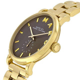 Marc Jacobs Baker Grey Dial Gold Steel Strap Watch for Women - MBM3281 Authentic Buy Shop Now