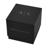 Armani Exchange Banks Chronograph Blue Dial Grey Steel Strap Watch For Men - AX1731 Authentic Buy Shop Now