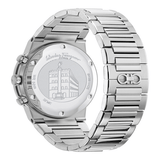 Salvatore Ferragamo Sapphire Chrono Green Dial Silver Steel Strap Watch for Men - SFME00421 Authentic Buy Shop Now