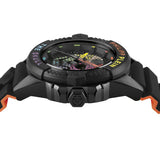 Philipp Plein The Skull Black Dial Black Silicone Strap Watch For Men - PWAAA1121 Authentic Buy Shop Now