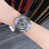 Fossil Bannon Multifunction Chronograph Grey Dial Grey Steel Strap Watch for Men - BQ2491 Authentic Buy Shop Now