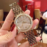 Michael Kors Darci Gold Dial Gold Steel Strap Watch for Women - MK3438 Authentic Buy Shop Now