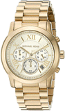 Michael Kors Cooper Gold Dial Gold Steel Strap Watch for Women - MK6274 Authentic Buy Shop Now
