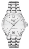 Tissot Chemin Des Tourelles Powermatic 80 Lady White Dial Silver Steel Strap Watch For Women - T099.207.11.037.00 Authentic Buy Shop Now