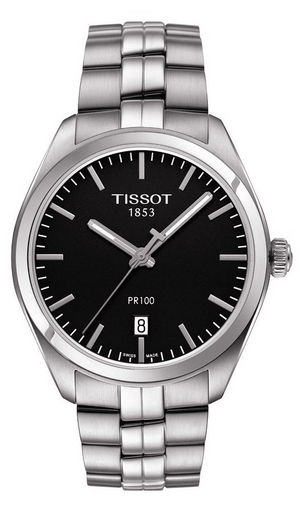 Tissot PR 100 Sport Chic Quartz Stainless Steel Watch For Men - T101.410.11.051.00 Authentic Buy Shop Now