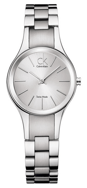 Calvin Klein Simplicity White Dial Silver Steel Strap Watch for Women - K4323185 Authentic Buy Shop Now