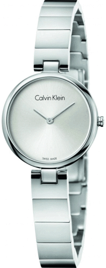Calvin Klein Authentic White Dial Silver Steel Strap Watch for Women - K8G23146 Authentic Buy Shop Now