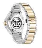 Philipp Plein High-Conic Automatic Gold Dial Two Tone Steel Strap Watch For Men - PWRAA0323 Authentic Buy Shop Now