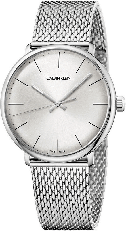 Calvin Klein White Dial Silver Mesh Bracelet Watch for Women - K8M21126 Authentic Buy Shop Now