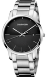 Calvin Klein City Black Dial Silver Steel Strap Watch for Men - K2G2G14C Authentic Buy Shop Now