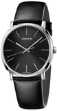 Calvin Klein Posh Black Dial Black Leather Strap Watch for Men - K8Q311C1 Authentic Buy Shop Now