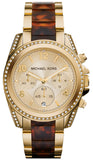 Michael Kors Blair Gold Dial Two Tone Steel Strap Watch for Women - MK6094 Authentic Buy Shop Now