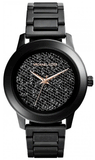 Michael Kors Kinley Silver Dial Black Steel Strap Watch for Women - MK5999 Authentic Buy Shop Now
