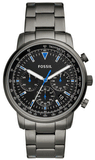 Fossil Goodwin Chrono Analog Black Dial Grey Steel Strap Watch for Men - FS5518 Authentic Buy Shop Now