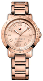 Tommy Hilfiger Bella Rose Gold Dial Rose Gold Steel Strap Watch for Women - 1781396 Authentic Buy Shop Now