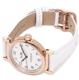 Coach Madison White Dial White Leather Strap Watch for Women - 14502408 Authentic Buy Shop Now