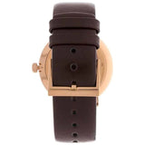 Calvin Klein High Noon Silver Dial Brown Leather Strap Watch for Men - K8M216G6 Authentic Buy Shop Now