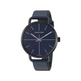 Calvin Klein Even Blue Dial Blue Leather Strap Watch for Men - K7B214VN Authentic Buy Shop Now