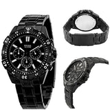 Fossil Garrett Chronograph Black Dial Black Steel Strap Watch for Men - FS5773 Authentic Buy Shop Now