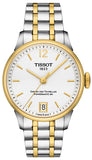 Tissot Chemin Des Tourelles Powermatic 80 Lady Silver Dial Two Tone Steel Strap Watch For Women - T099.207.22.037.00 Authentic Buy Shop Now