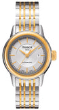 Tissot Carson Automatic Silver Dial Two Tone Steel Strap Watch For Women - T085.207.22.011.00 Authentic Buy Shop Now