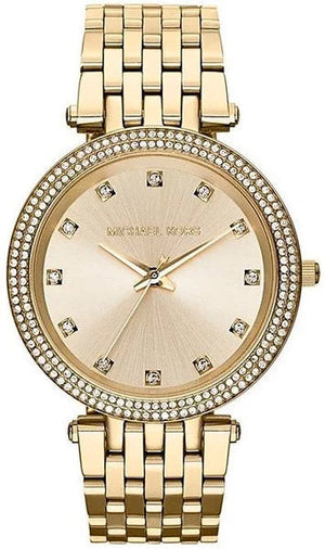 Michael Kors Darci Gold Dial Gold Stainless Steel Strap Watch for Women - MK3216 Authentic Buy Shop Now