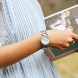 Michael Kors Parker Silver Dial Silver Steel Strap Watch for Women - MK5615 Authentic Buy Shop Now