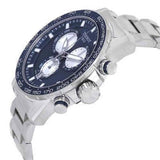 Tissot Supersport Chrono Blue Dial Silver Steel Strap Watch For Men - T125.617.11.041.00 Authentic Buy Shop Now