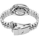 Seiko 5 Sports GMT Automatic Orange Dial Silver Steel Strap Watch For Men - SSK005K1 Authentic Buy Shop Now