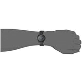Bulova Crystal Collection Phantom Black Dial Black Steel Strap Watch for Men - 98A240 Authentic Buy Shop Now
