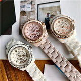 Coach Preston White Dial White Steel Strap Watch for Women - 14503464 Authentic Buy Shop Now