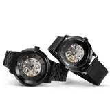 Maserati Granturismo Sport GT Skeleton Black Dial Black Steel Strap Watch For Men - R8823134003 Authentic Buy Shop Now