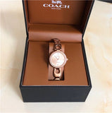 Coach Park Signature Rose Gold Dial Rose Gold Steel Strap Watch for Women - 14503172 Authentic Buy Shop Now