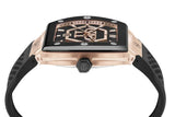 Philipp Plein Hexagon Phantom Black Dial Black Silicone Strap Watch For Men- PWPUA0124 Authentic Buy Shop Now