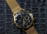 Maserati Ricordo Chronograph Black Dial Stainless Steel Mesh Bracelet Watch For Men - R8873633003 Authentic Buy Shop Now