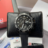 Tissot Seastar 1000 Chronograph Black Dial Black Rubber Strap Watch For Men - T120.417.37.051.02 Authentic Buy Shop Now