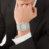 Philipp Plein The Skeleton White Dial White Silicone Strap Watch for Men - PWVBA0123 Authentic Buy Shop Now