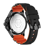 Philipp Plein The Skull Black Dial Black Silicone Strap Watch For Men - PWAAA1121 Authentic Buy Shop Now