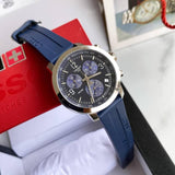 Tissot T Sport PRC 200 Chronograph Blue Rubber Strap Watch For Men - T114.417.17.047.00 Authentic Buy Shop Now