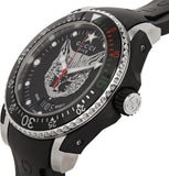 Gucci Dive Feline Black Dial Black Rubber Strap Watch For Men - YA136320 Authentic Buy Shop Now