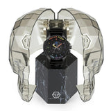 Philipp Plein The Skull Black Dial Black Silicone Strap Watch For Men - PWAAA1121 Authentic Buy Shop Now