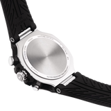 Tissot T Race Chronograph White Dial Black Rubber Strap Watch For Men - T141.417.17.011.00 Authentic Buy Shop Now