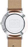 Coach Perry White Dial Brown Leather Strap Watch for Women - 14503514 Authentic Buy Shop Now