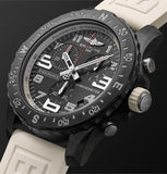 Breitling Endurance Pro Black Dial White Rubber Strap Watch for Men - X82310A71B1S1 Authentic Buy Shop Now
