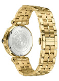 Versace Aion Chronograph Black Dial Gold Steel Strap Watch For Men - VE1D01721 Authentic Buy Shop Now