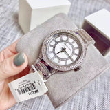 Michael Kors Kerry Silver Tone Silver Steel Strap Watch for Women - MK3311 Authentic Buy Shop Now