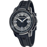 Maserati SFIDA Black Dial Black Rubber Strap Watch For Men - R8851123004 Authentic Buy Shop Now