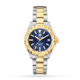 Tag Heuer Aquaracer Blue Dial Two Tone Steel Strap Watch for Women - WBD1325.BB0320 Authentic Buy Shop Now